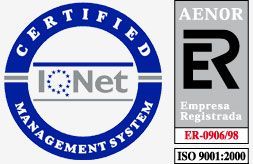 Certificación ISO 9001200 AENOR